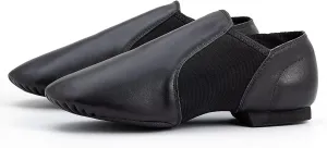100% Cowhide Leather Dance Jazz Shoes for Women/Men