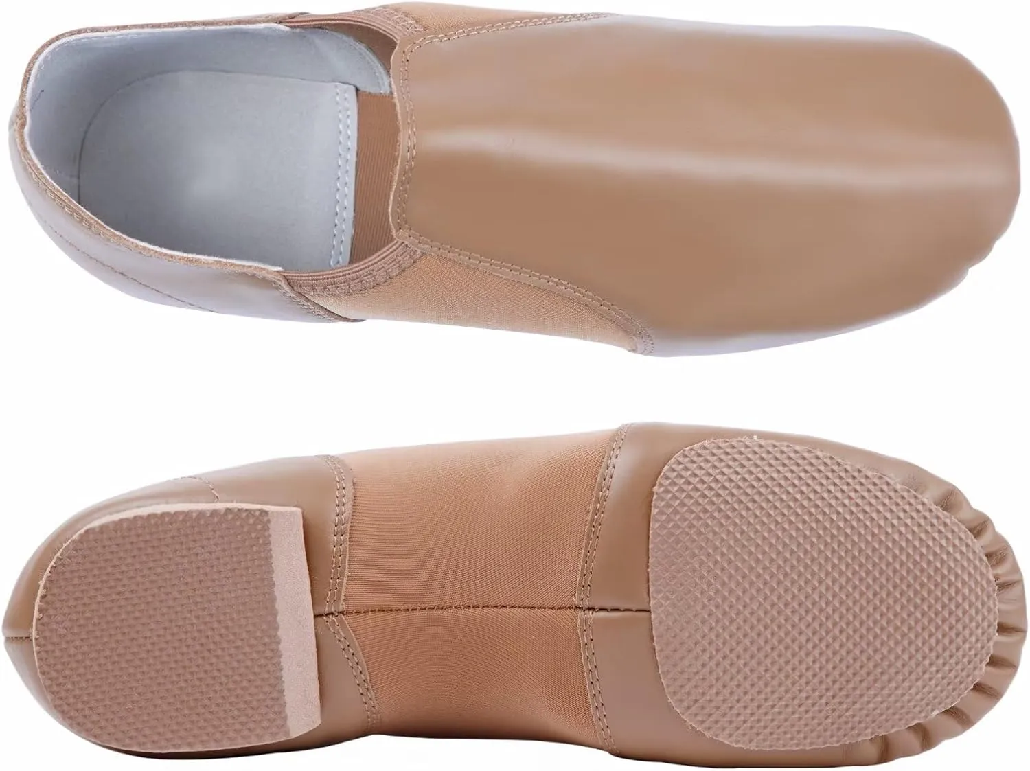 100% Cowhide Leather Dance Jazz Shoes for Women/Men