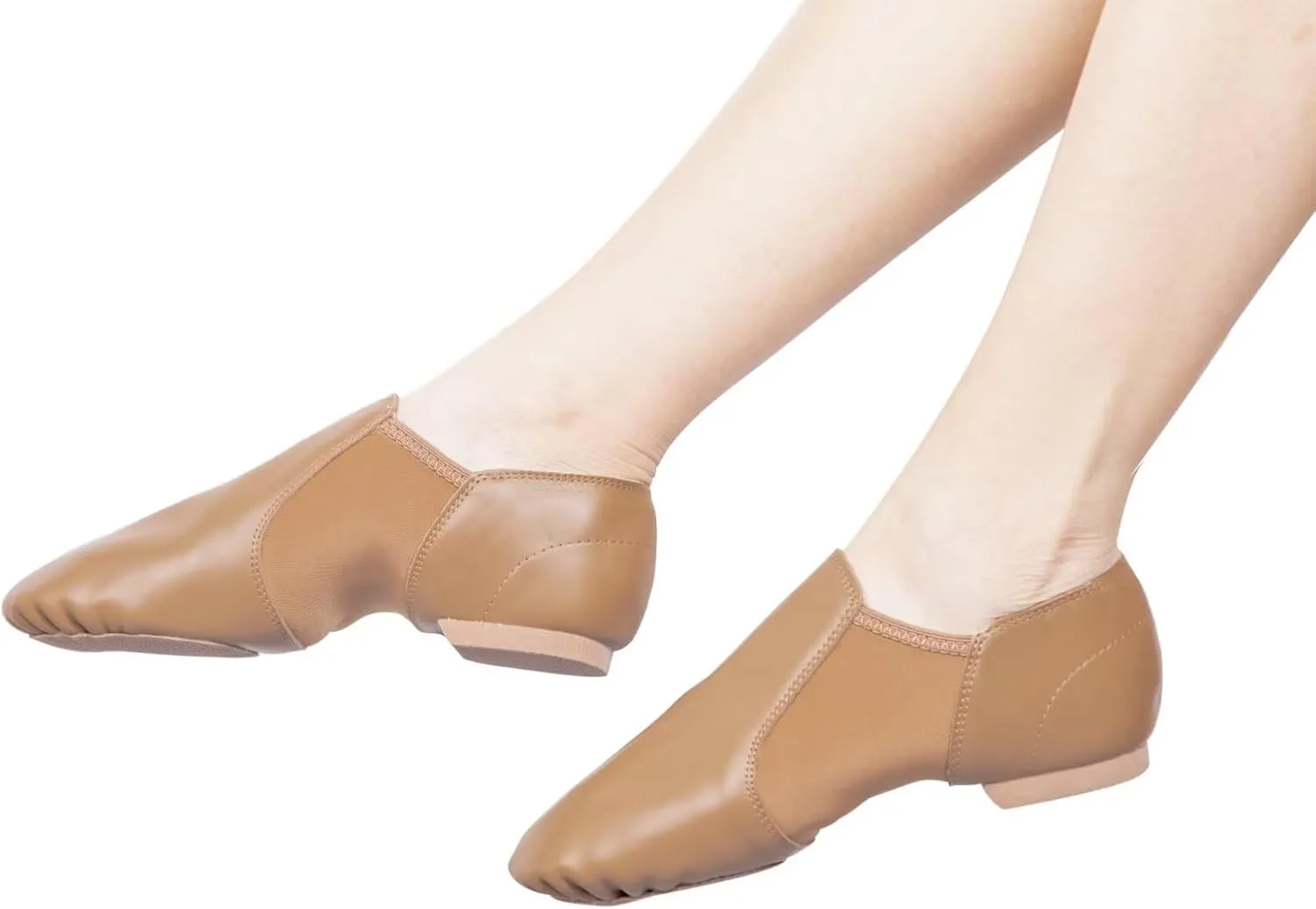 100% Cowhide Leather Dance Jazz Shoes for Women/Men