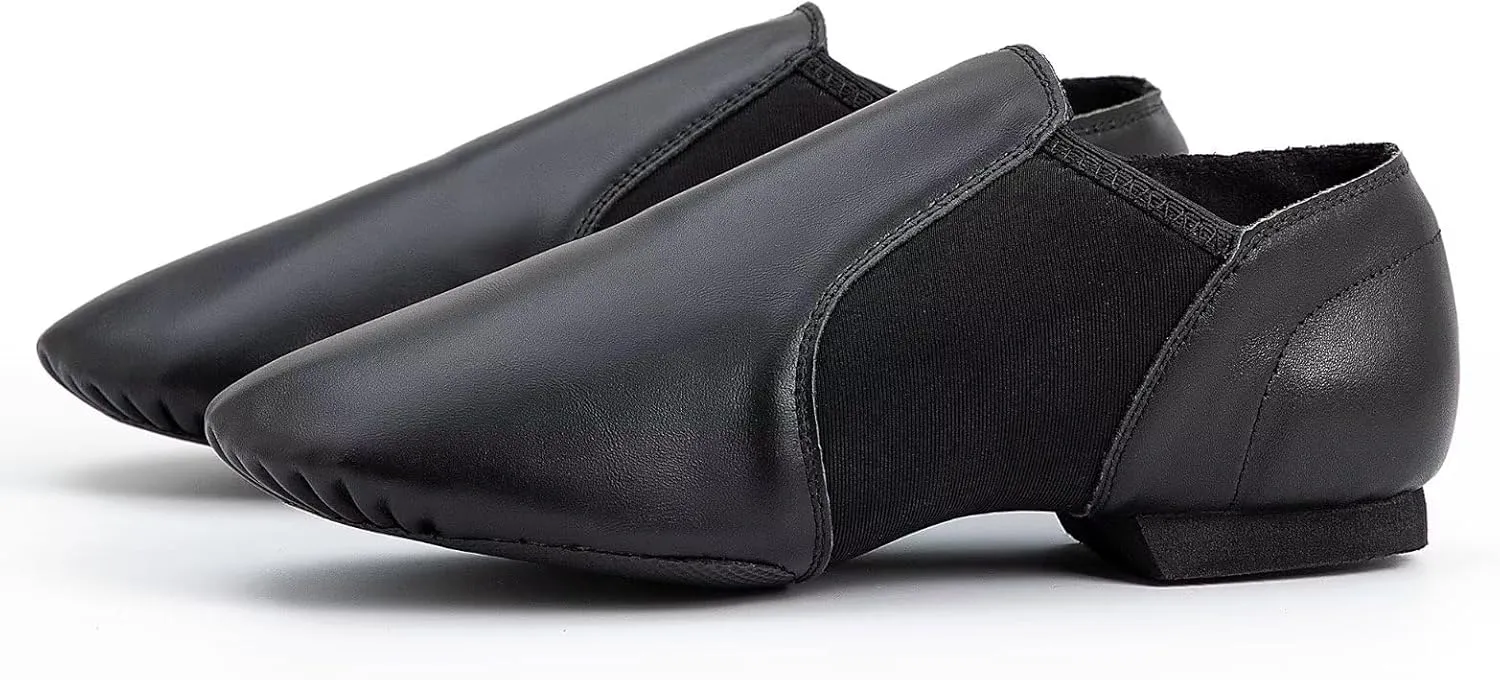 100% Cowhide Leather Dance Jazz Shoes for Women/Men