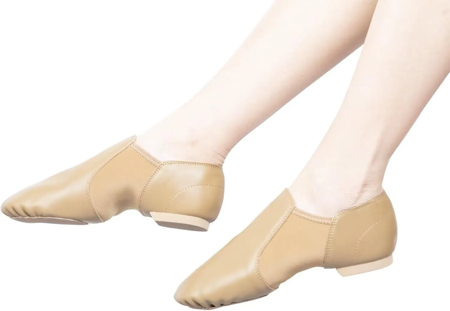 100% Cowhide Leather Dance Jazz Shoes for Women/Men