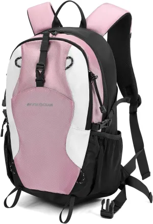 20L Lightweight Hiking Daypack, Small Hiking Backpack for Women(Pink)