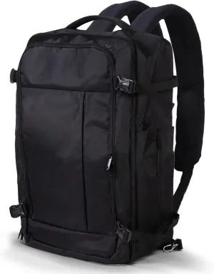 22x14x9” Carry On Travel Backpack for American Airlines, United Airlines, Delta & More - 50L Premium Luggage Bag for Travel Accessories - Travel Bag for Men and Women - Adult Travel Bag