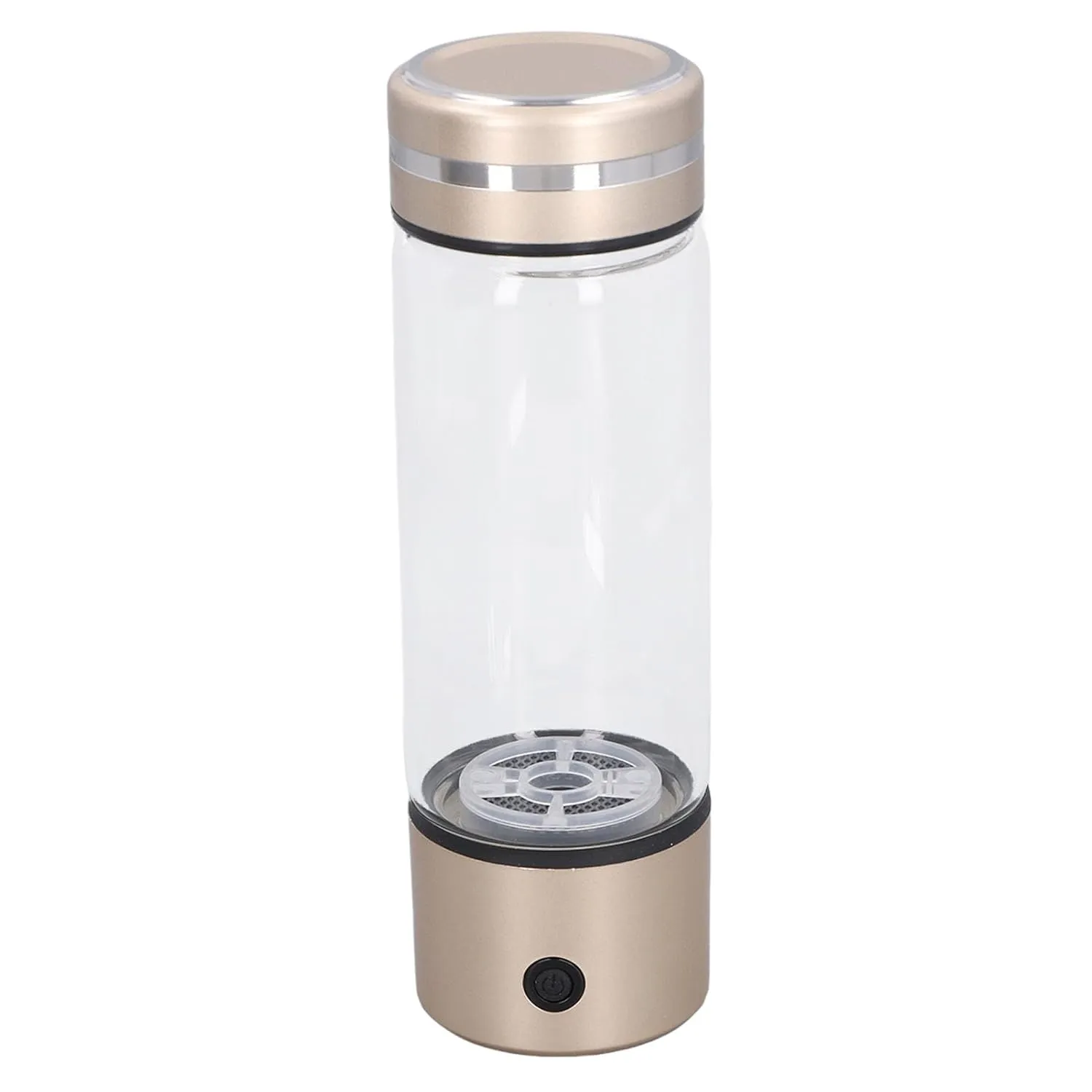 300ml Hydrogen Water Generator Rechargeable Battery, Large Capacity, Quick Electrolysis for Immune System and Energy