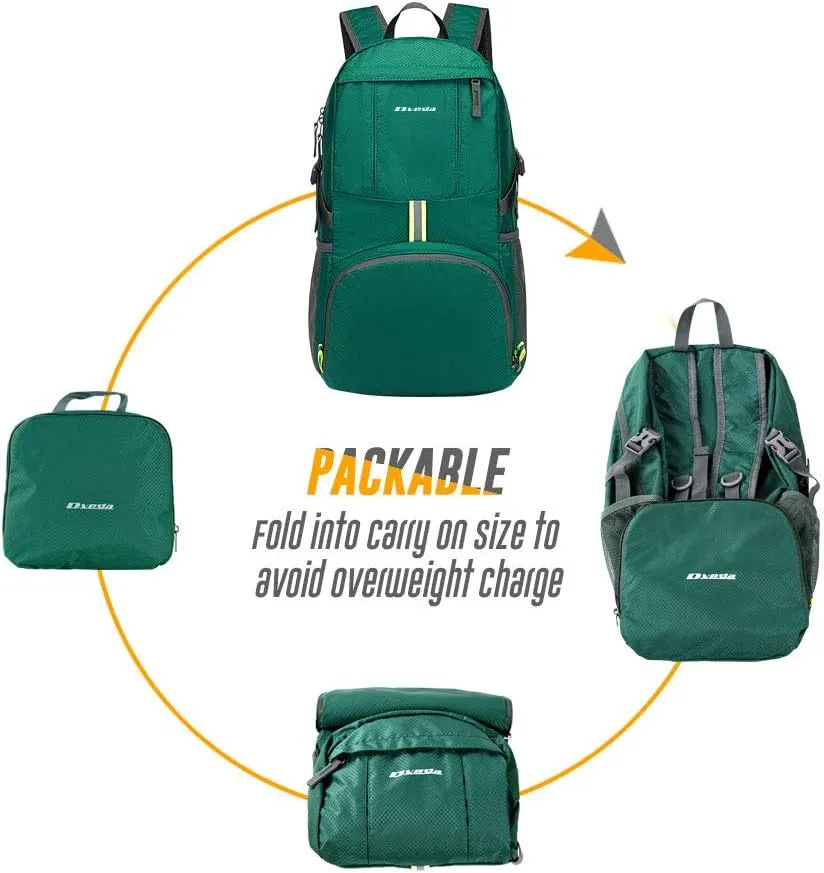 35L Lightweight Packable Backpack Waterproof Durable Hiking Travel Backpack Daypack
