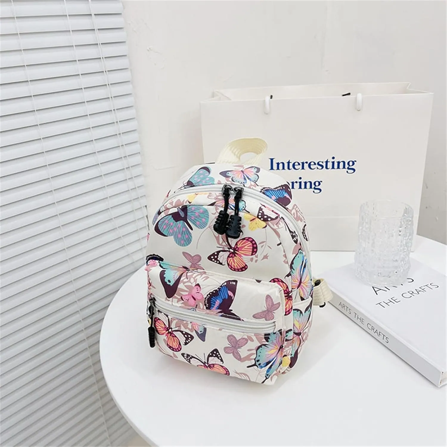 3Pcs Cute Backpack Bag Large Capacity Nylon Waterproof Lightweight Bookbags Casual Laptop Daypack Work College Travel-03