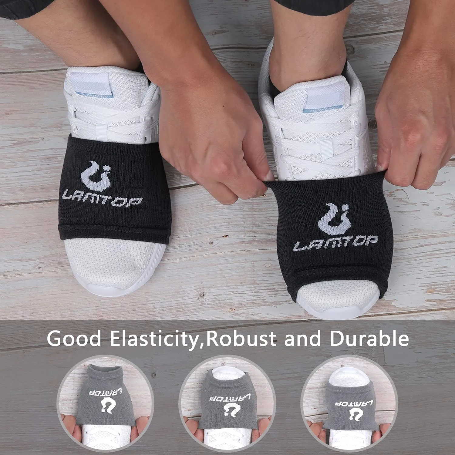 4 Pairs Socks for Dancing on Smooth Floors Over Sneakers,Ballet Socks for Dancing for Pivots and Turns on Wood Floors Protect Knees