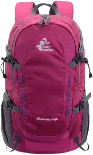 40L Travel Backpack Large Capacity Men's Women's Backpack Camping Hiking Sports Bag (Color : Black, Size : 53 * 32 * 15cm)