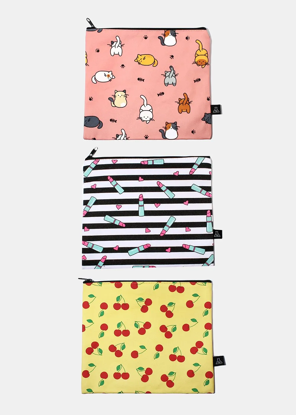 a2o Large Canvas Pouch - GRL PWR
