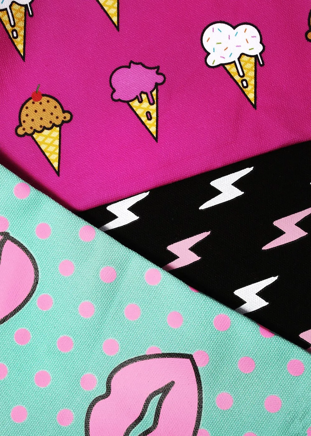 a2o Large Canvas Pouch - GRL PWR