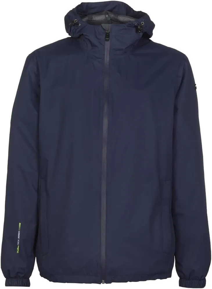 ADEM FUNCTIONAL JACKET WITH HOOD (Medium, Navy)