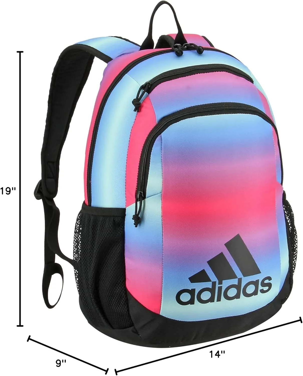 adidas Creator Backpack Discontinued, Gradient Real Pink/Black, One Size