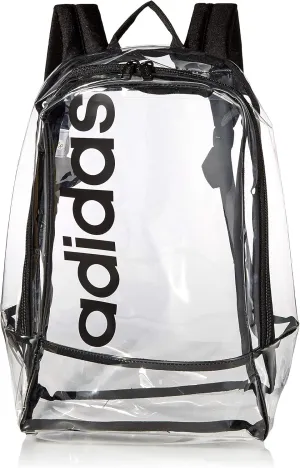 adidas Linear Backpack, Black Clear, One Size