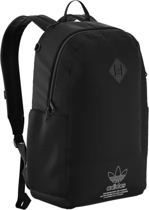 adidas Originals Originals Graphic Backpack, Black/White, One Size