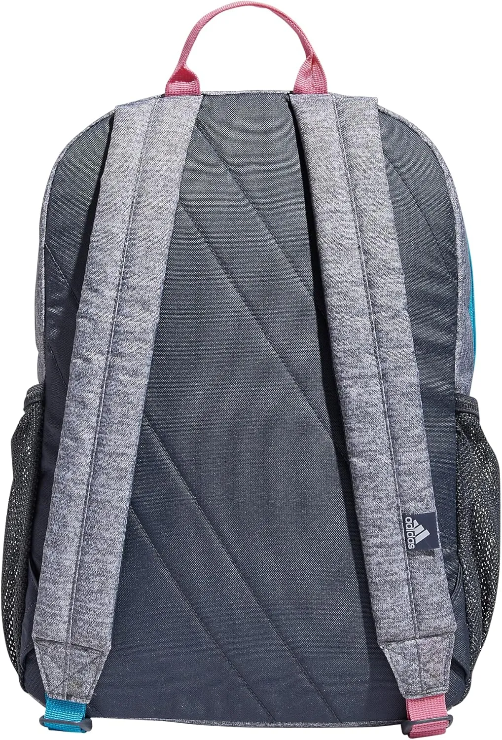 adidas Ready Backpack Discontinued, Jersey Grey/Signal Cyan Blue/Bliss Pink, One Size