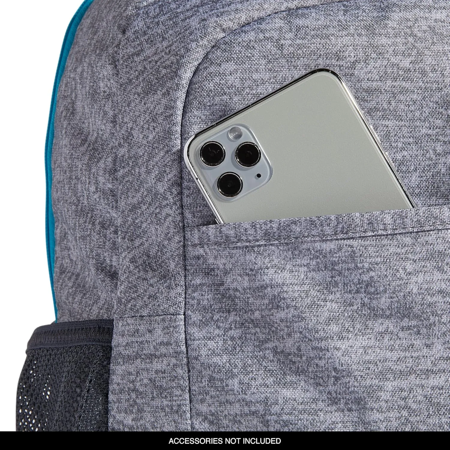 adidas Ready Backpack Discontinued, Jersey Grey/Signal Cyan Blue/Bliss Pink, One Size