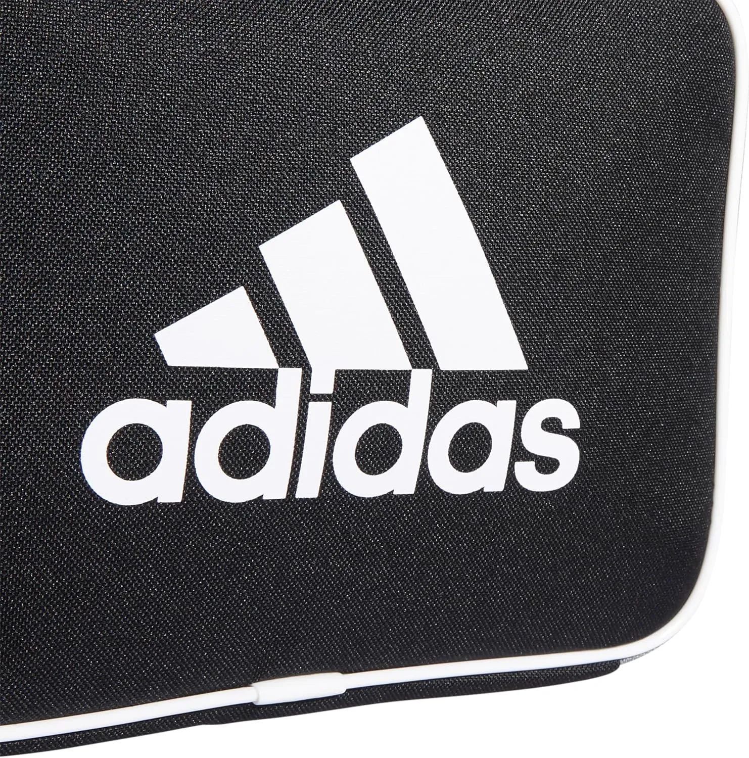 adidas Unisex Foundation Insulated Lunch Bag (6L) Food Container Carry Box for Kids/Adults, Black/White, One Size