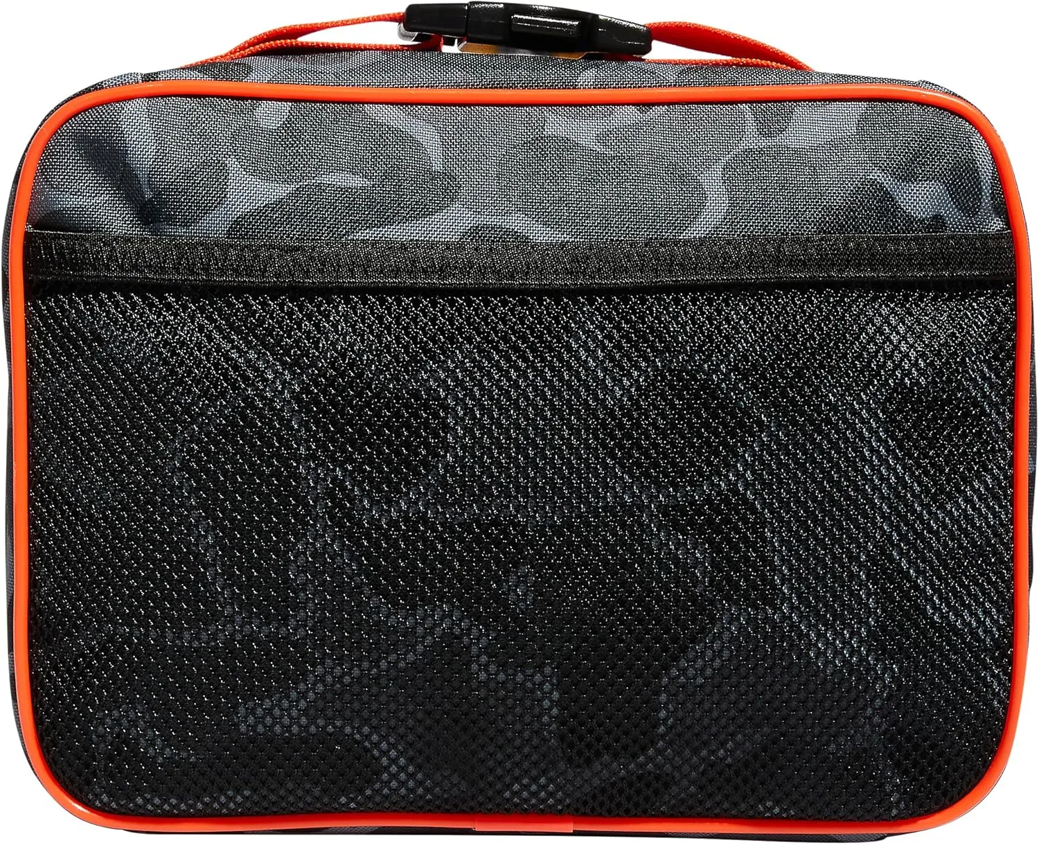 adidas Unisex Foundation Insulated Lunch Bag (6L) Food Container Carry Box for Kids/Adults, Nomad Camo Grey/Solar Gold/Solar Red
