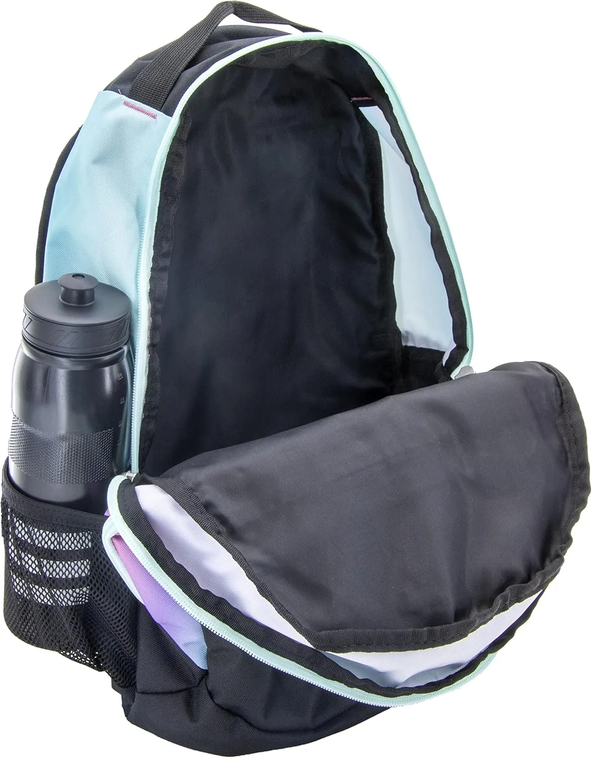 adidas Unisex Journal Backpack, Gradient Rose Tone pink/Black/Halo Mint Green, One size