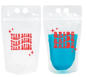 Adult Drink Pouch Bride & Team Bride