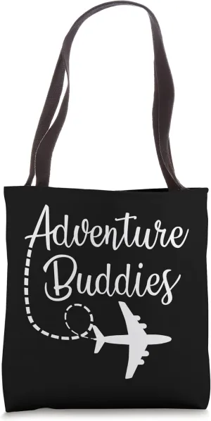 Adventure Buddies Traveler Adventure Airplane Mode On Tote Bag