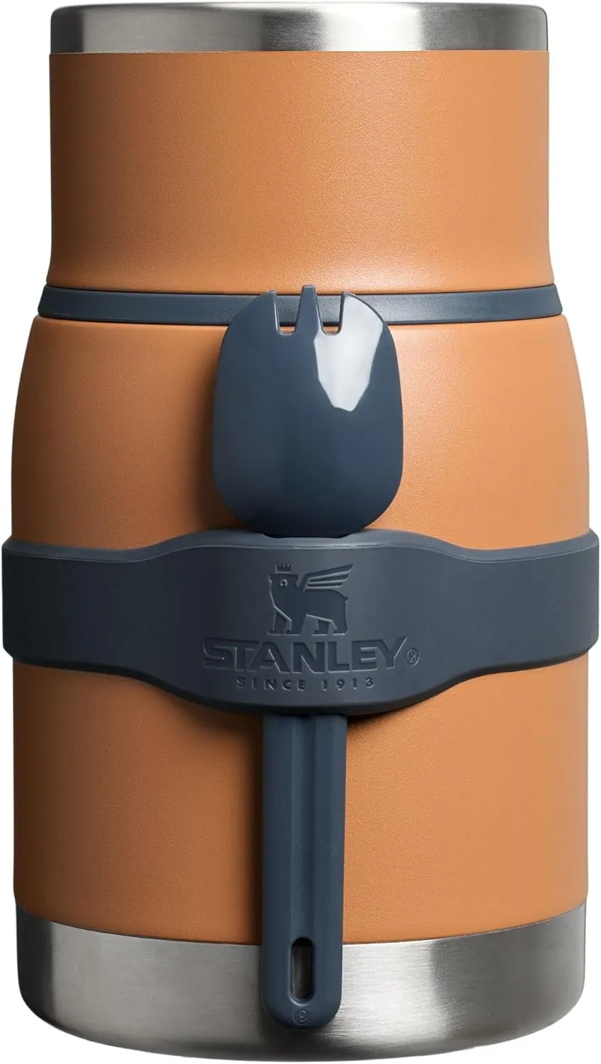 Adventure To-Go Food Jar and Spork | Vacuum Insulated Thermos Food Container | Stainless Steel | BPA-Free