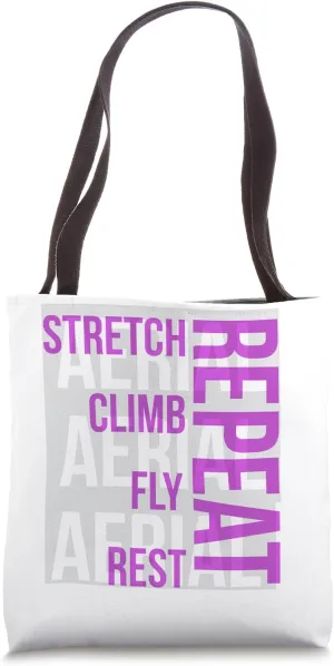 Aerial Dance Yoga Tote Bag