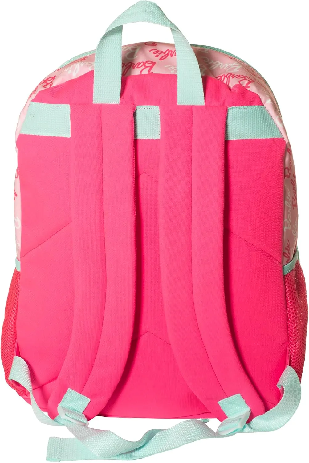 AI ACCESSORY INNOVATIONS Barbie 4 Piece Backpack Set, Sparkle & Shine with this Magic Flip Sequin School Bag for Girls with Zip Front Pocket, Pink