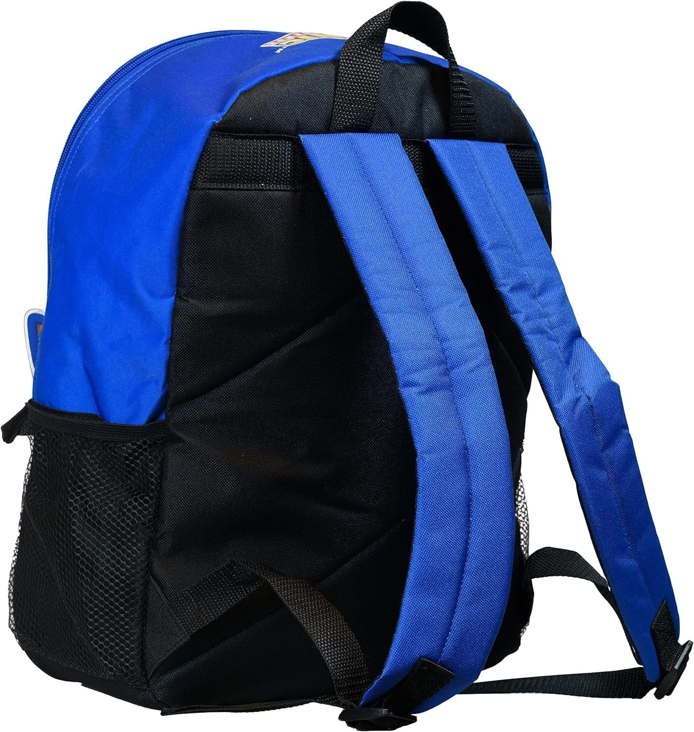 AI ACCESSORY INNOVATIONS Sega Sonic the Hedgehog 4 Piece Backpack Set, Kids 16" School Travel Bag with Front Zip Pocket, Blue
