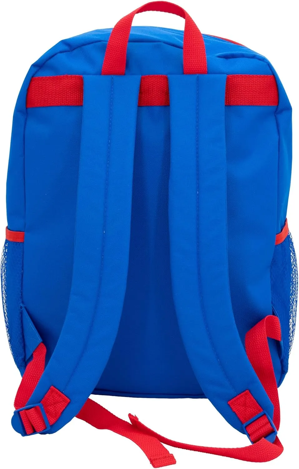 AI ACCESSORY INNOVATIONS Super Mario Brothers 2 Piece Backpack Set, Boys & Girls 16" School Bag, Blue