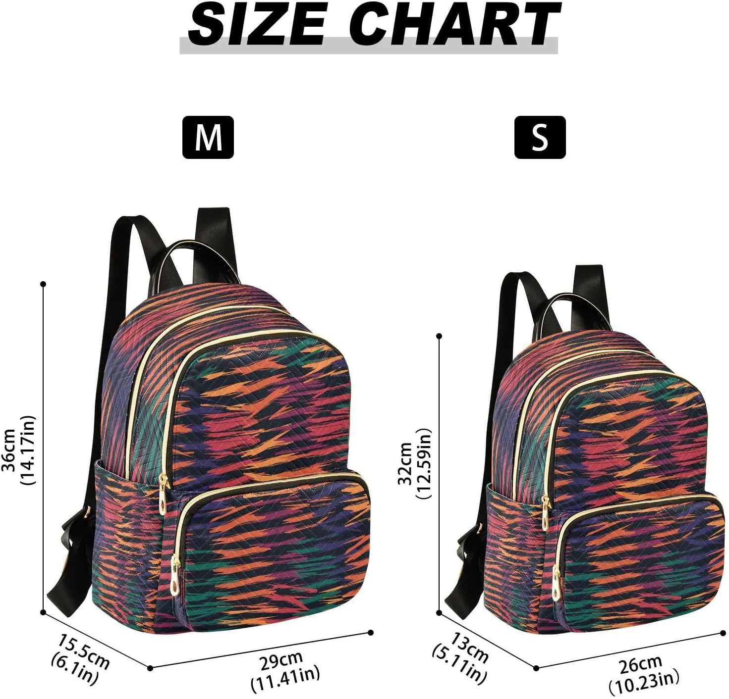 ALAZA Colorful Camouflage Women Backpack Purse Ladies Fashion Shoulder Bag Daypack Travel Bag 7.5L