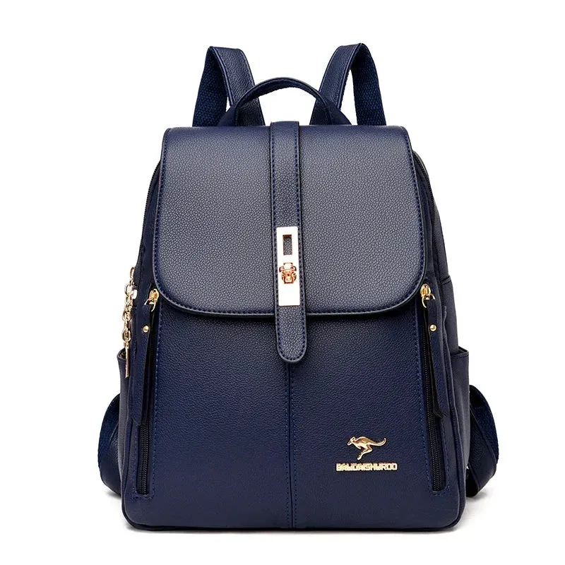 Alisa Leather Backpack