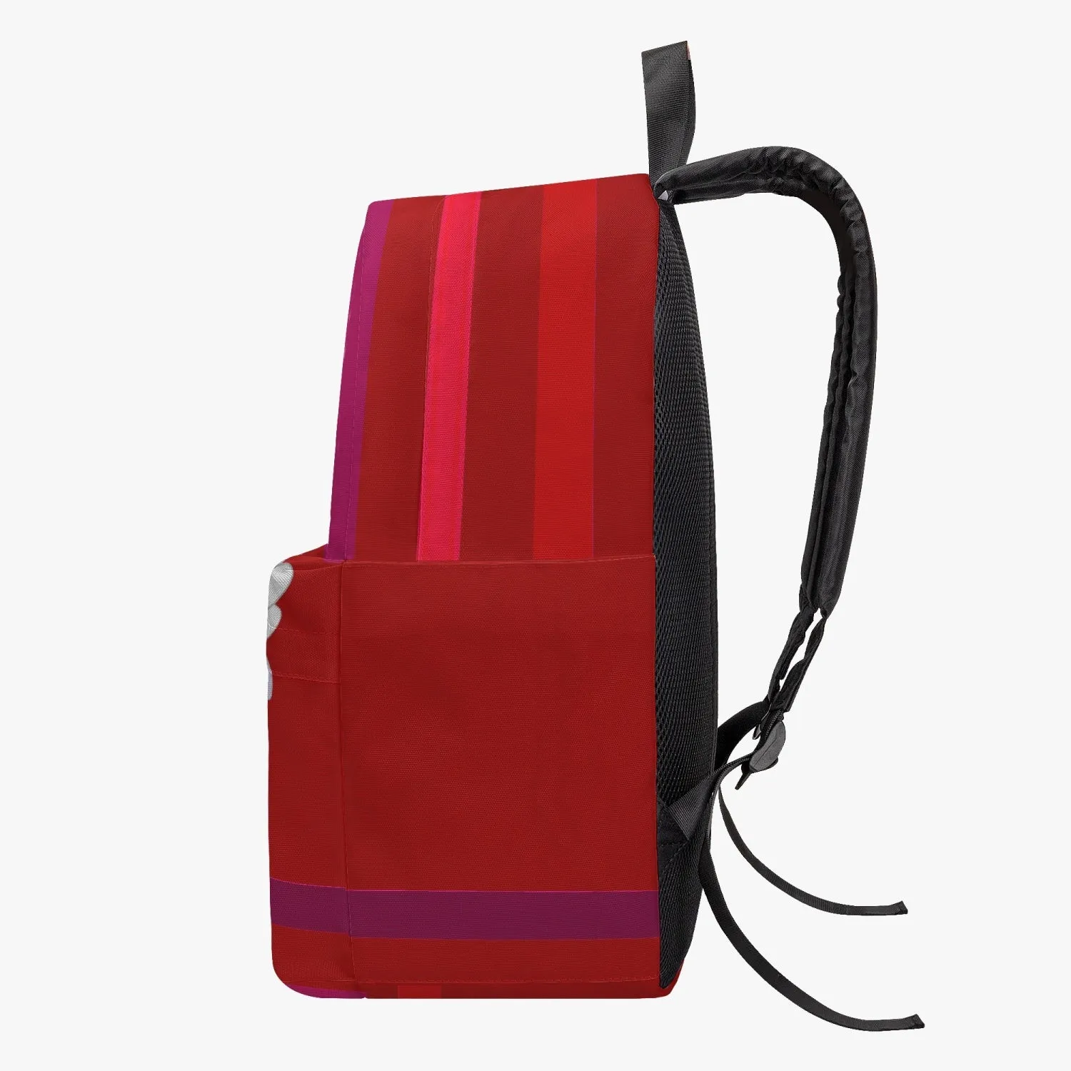 All-over-print Canvas Backpack GLOBAL FREEDOM UNITED© Archangel Michael Policemen Red
