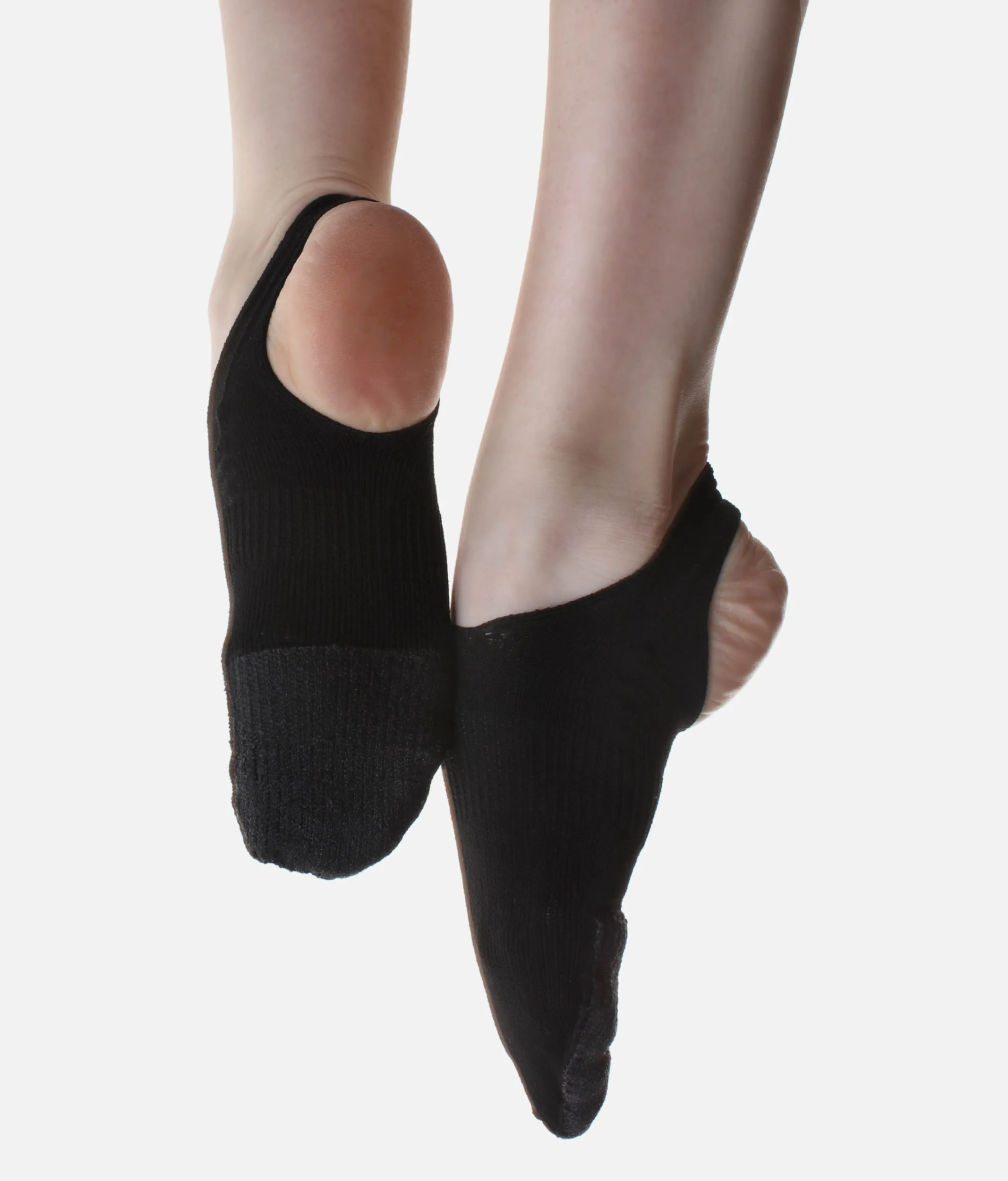 ALPHA Shock with Traction, Dance Socks - Snug Fit, Targeted Compression, and Injury Prevention