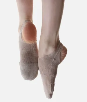 ALPHA Shock with Traction, Dance Socks - Snug Fit, Targeted Compression, and Injury Prevention