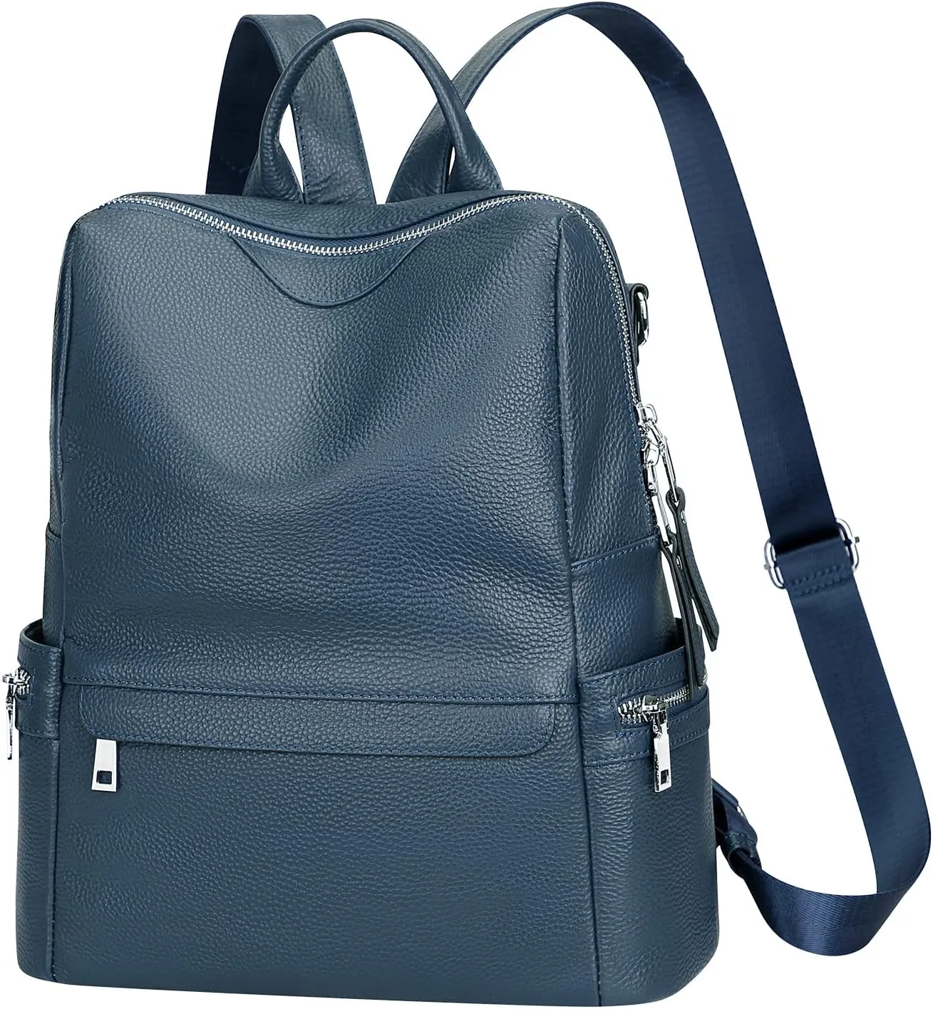ALTOSY Leather Backpack for Women Elegant Genuine Backpack Purse Ladies Leather Shoulderbag