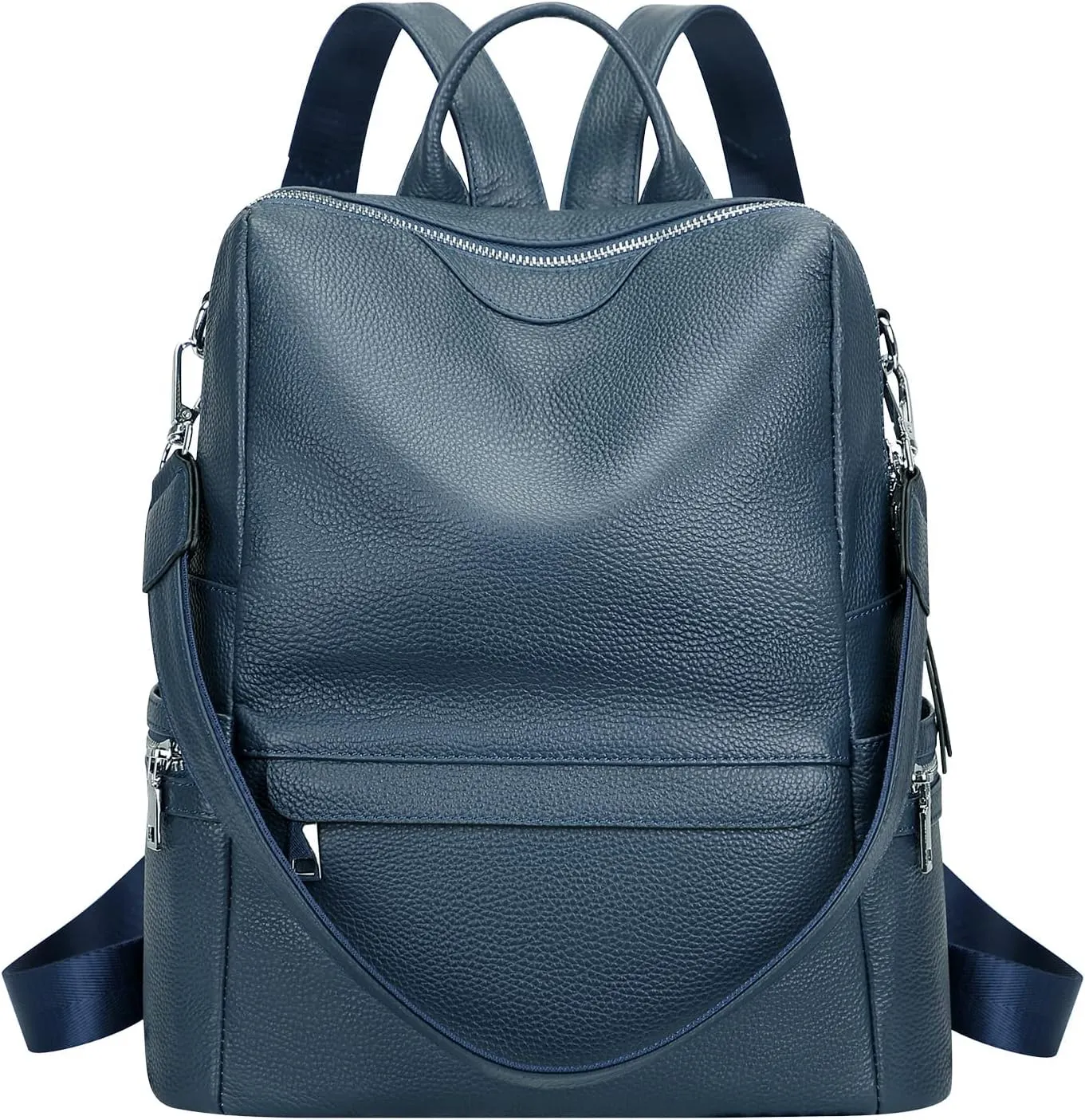 ALTOSY Leather Backpack for Women Elegant Genuine Backpack Purse Ladies Leather Shoulderbag