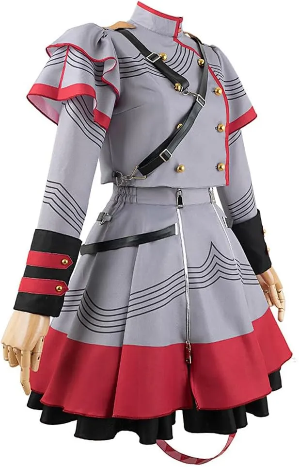 Amine Cosplay Costume Dress JK Uniform Jacket Outfit Halloween for Women
