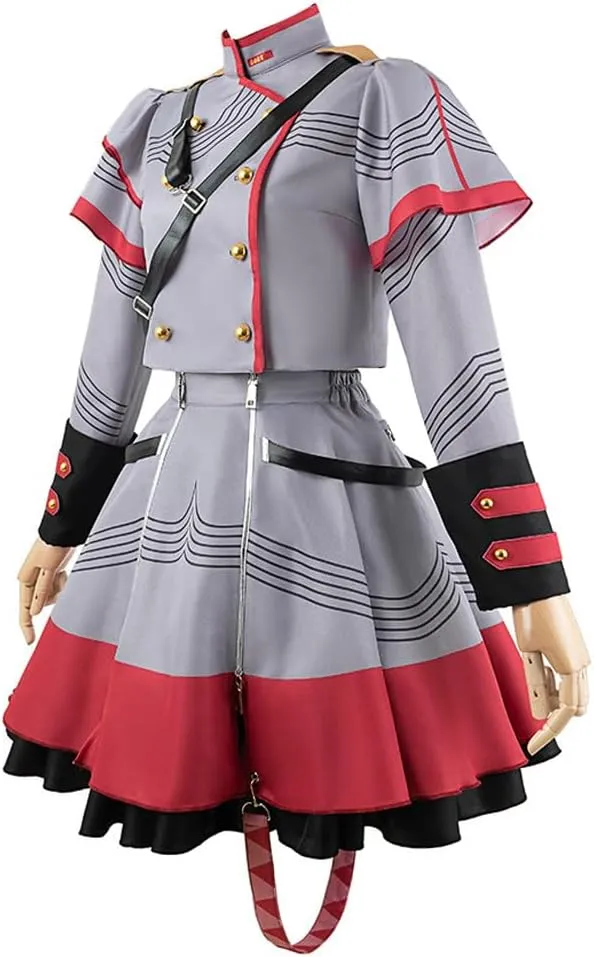 Amine Cosplay Costume Dress JK Uniform Jacket Outfit Halloween for Women