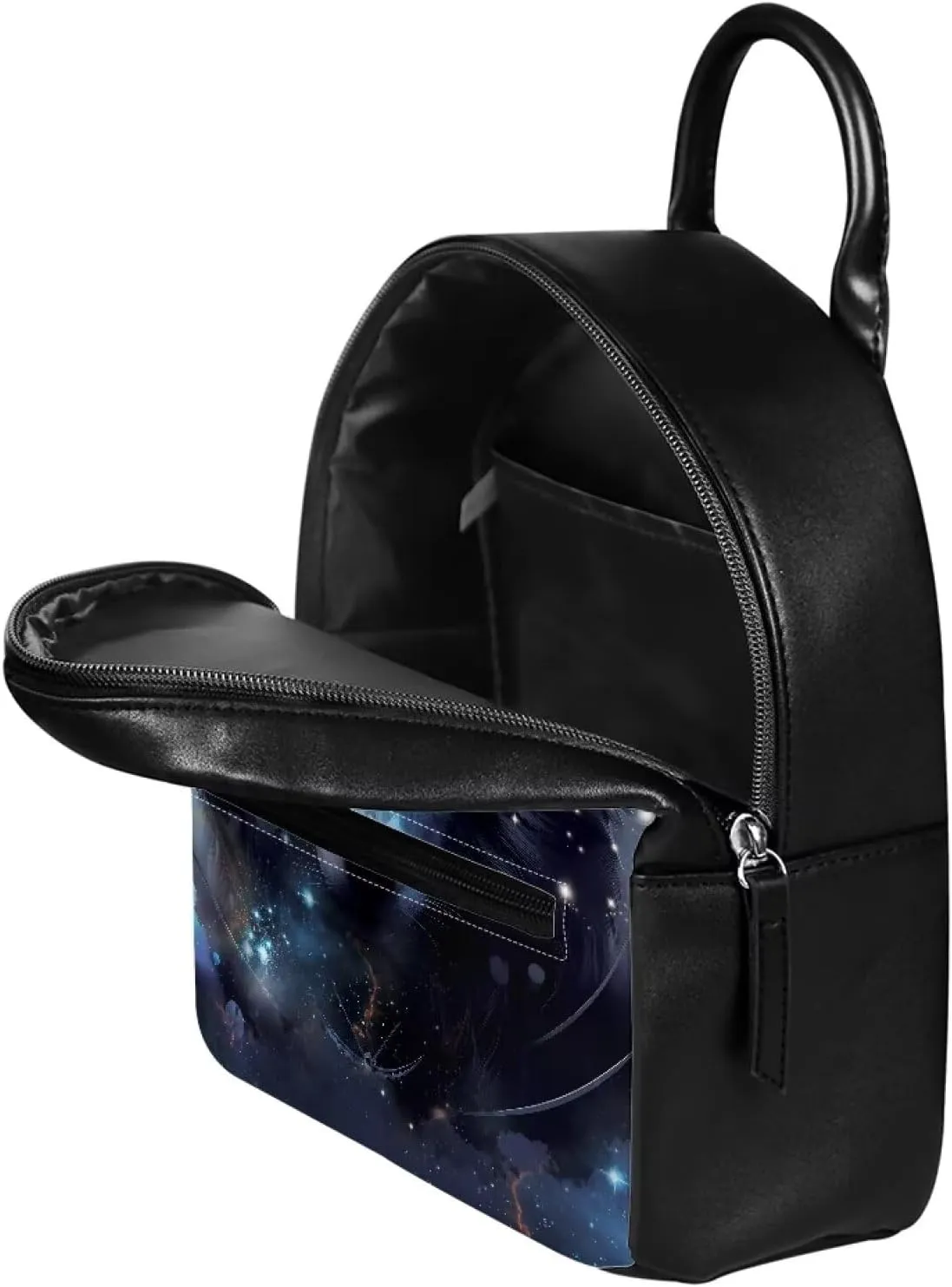 Amzbeauty PU Leather Cute Women's Mini Backpack Purse Elegant Ladies Womens Small Shoulder Bag