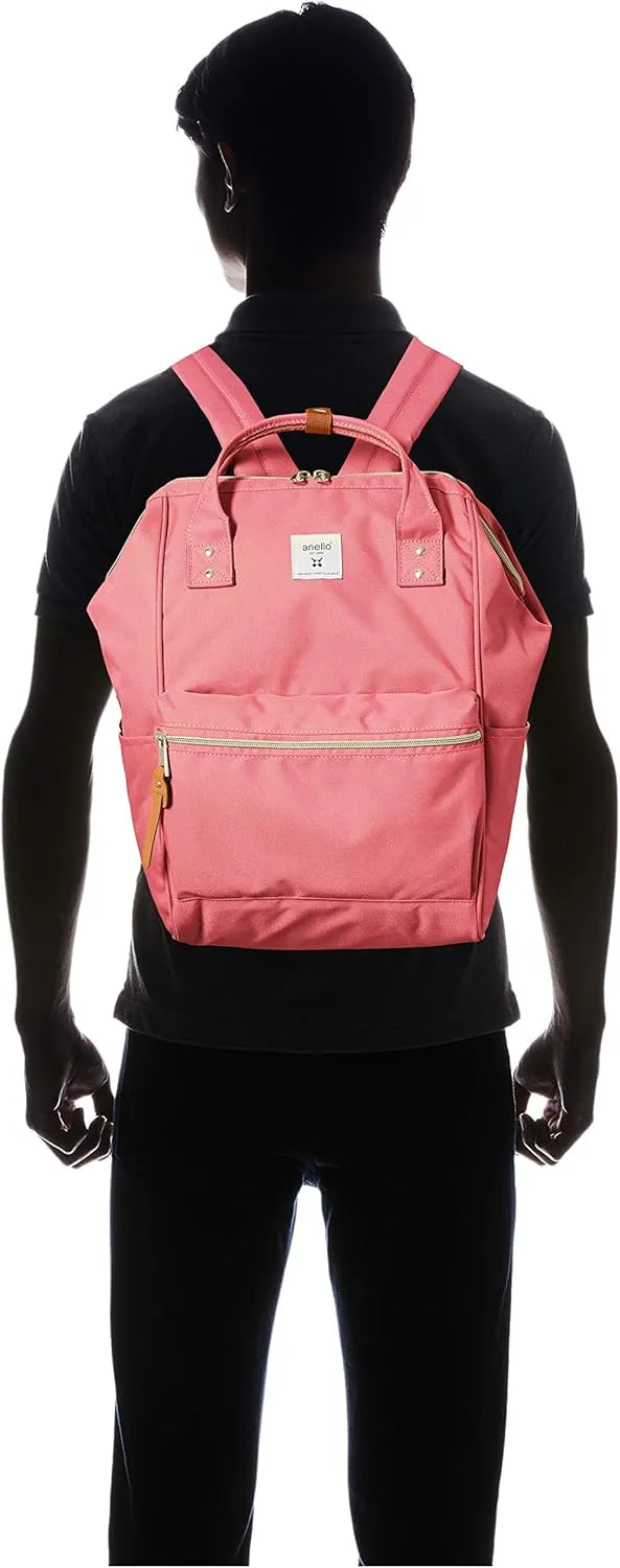 Anero ATB0193R Cross Bottle REPREVE Backpack, (R) Water Repellent, Large Capacity, PC Storage, Pink
