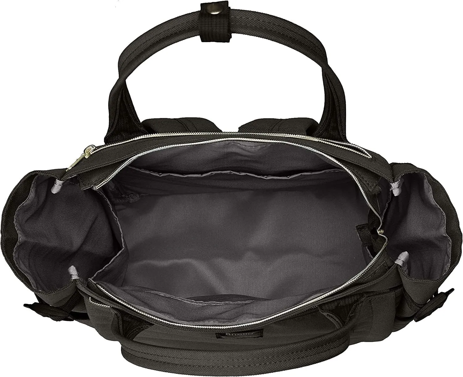 Anero POST ATC1225Z 2-Way Backpack, A4, Multiple Storage, Black