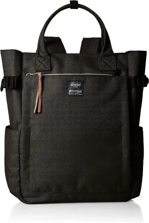 Anero POST ATC1225Z 2-Way Backpack, A4, Multiple Storage, Black