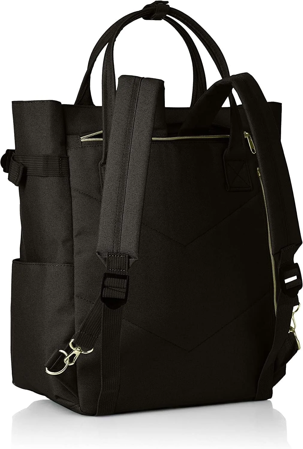 Anero POST ATC1225Z 2-Way Backpack, A4, Multiple Storage, Black