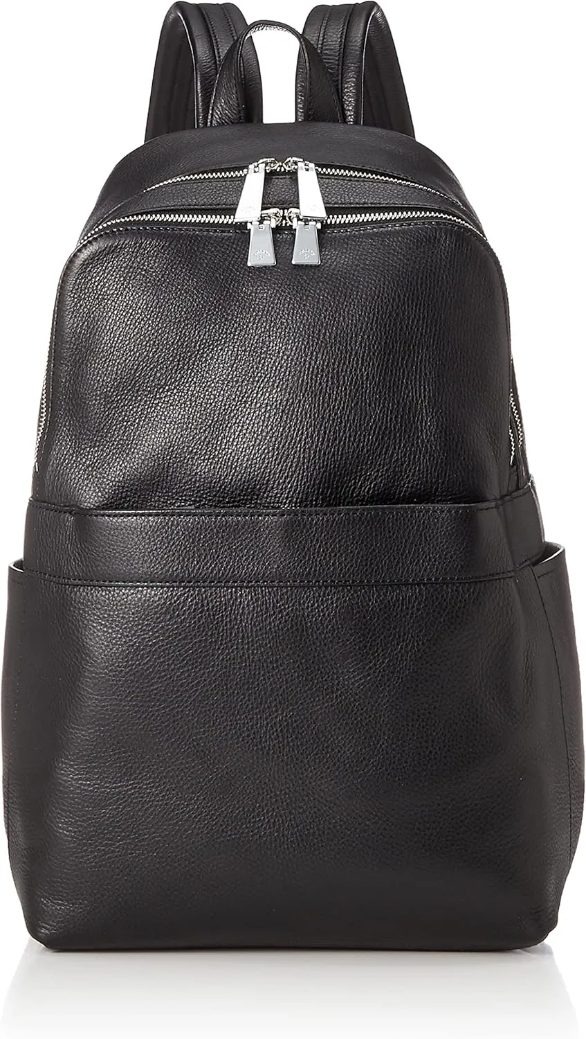 Aniari Backpack, Shrunken Leather, Black