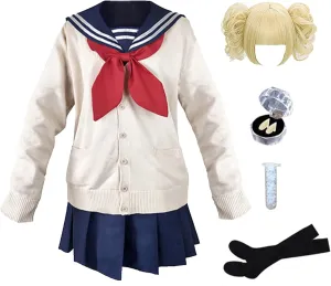 Anime Play Costume Sailor Cosplay Outfit Jk School Uniform Halloween Dress for Girl Women