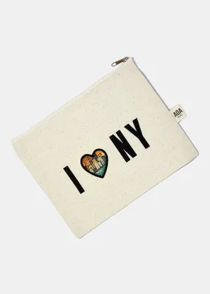 AOA Canvas Pouch - I ♥ NY