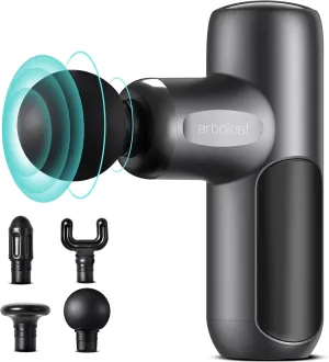 arboleaf Mini Massage Gun Deep Tissue, Percussion Muscle Massager for Back Pain Relief, FSA and HSA Eligible, Small Massage Gun Travel, Quiet Massager, Gift for Dad