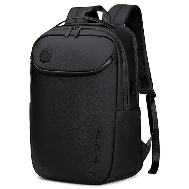 Arctic Hunter 15.6-inch Laptop Backpack Water Resistant Polyester Daypack with Built In USB/Headphone Port Computer Bag for Men Women, B00555