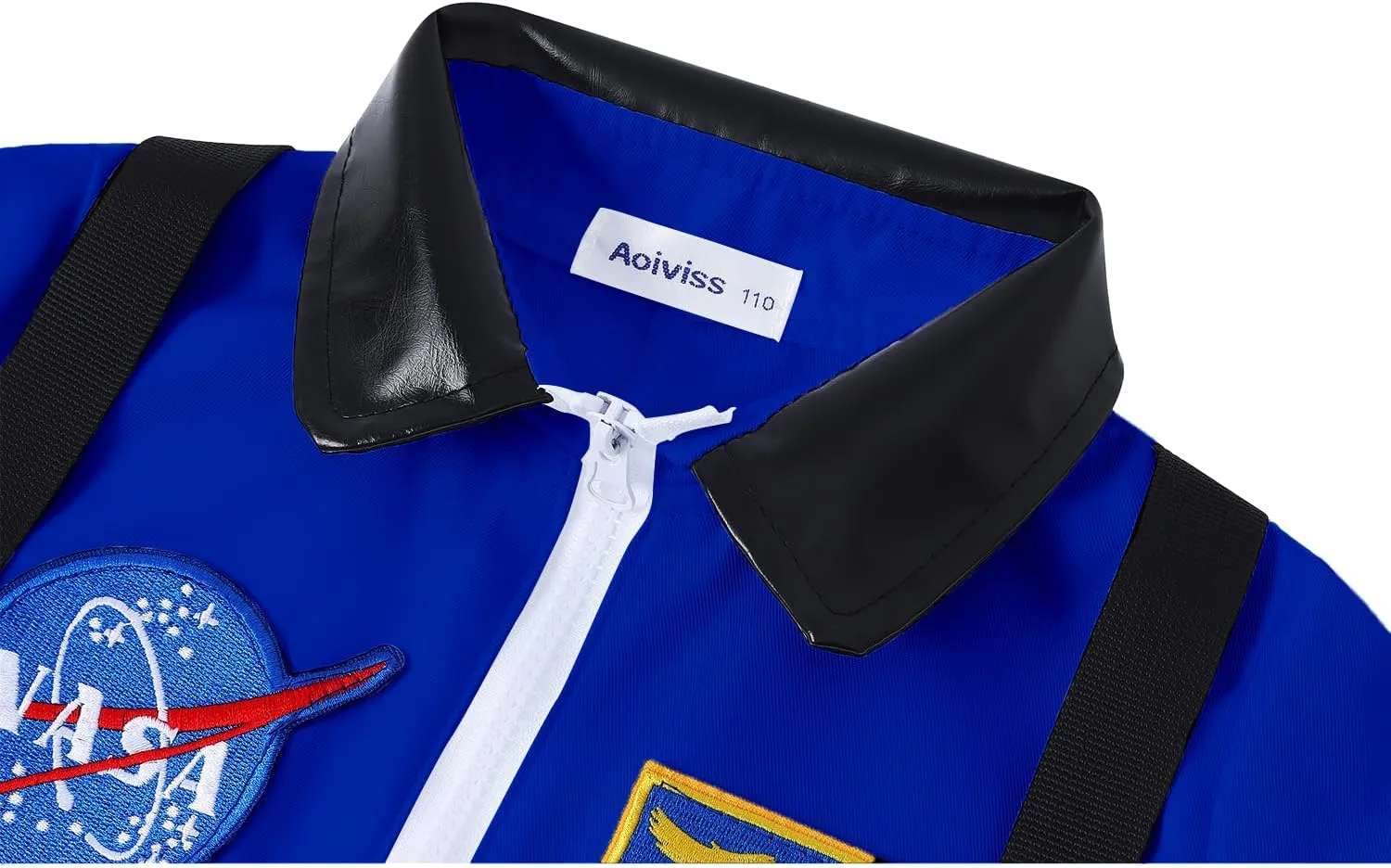Astronaut Costume for Kids, Space Costume Space Suit for Boys Girls NASA Astronaut Cosplay Role Play Dress Up